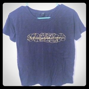 J. Crew "My Life Would Suck w/o You" T Shirt